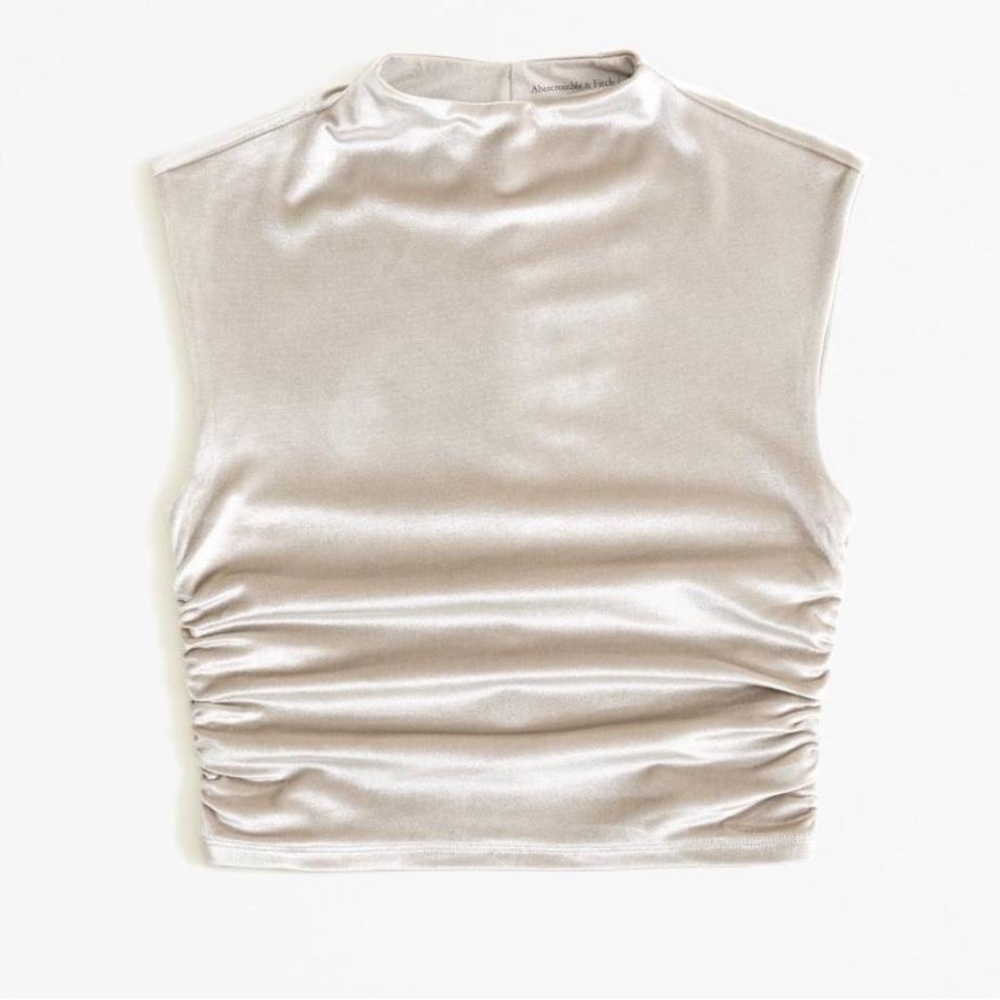 Abercrombie & Fitch Paloma Velvet Top - Picture 6 of 7